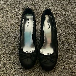 Womens black high heels